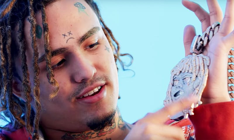 Lil pump jewelry fake clearance